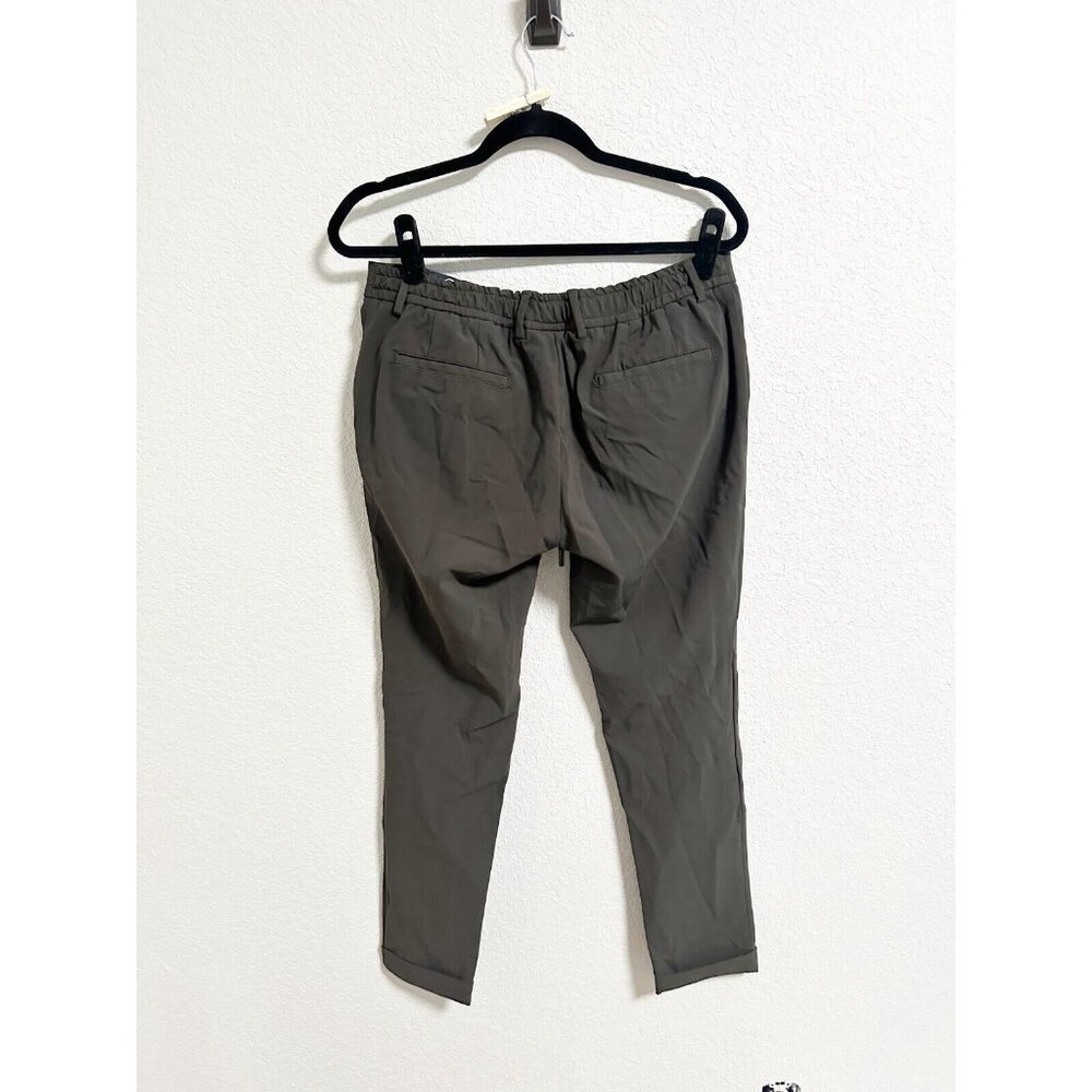 Germano Dynamic Mens Tapered Trouser Pants Drawstring Made In Italy Size 50 / L - Picture 2 of 5